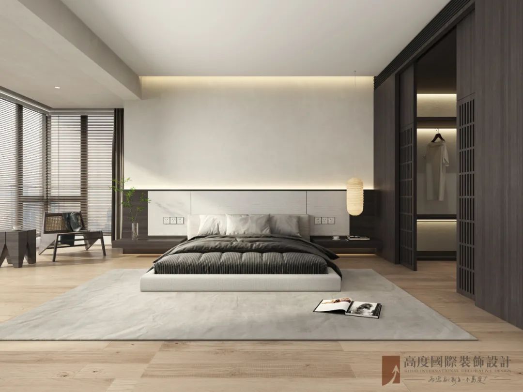 《随·境》· 现代简约手法演绎东方美学的家丨高度国际装饰设计集团武汉公司-37