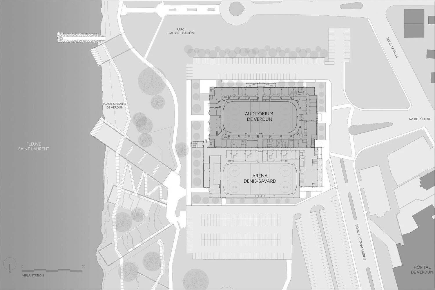 凡尔登礼堂丨CanadaMontreal丨Les Architectes FABG-33