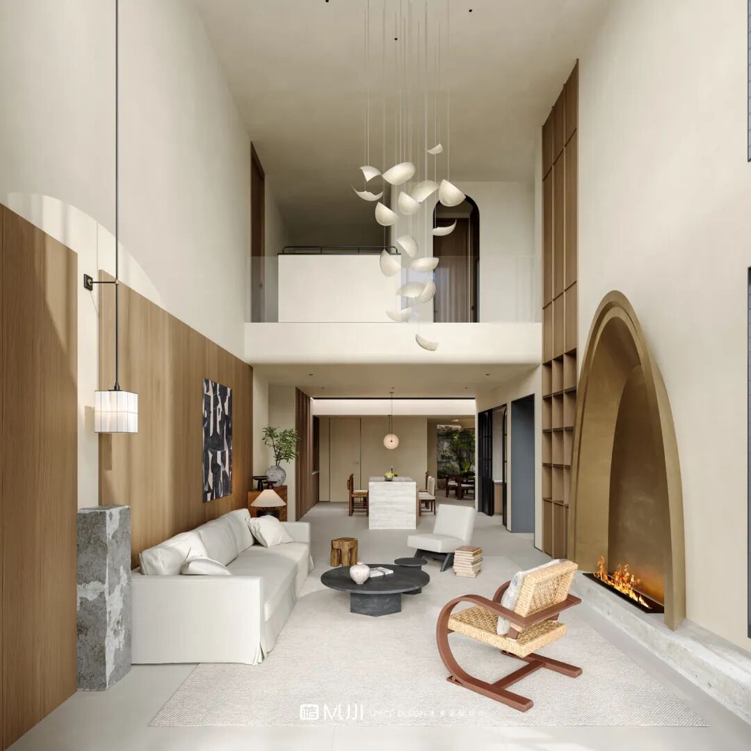 木吉新作｜在四层侘寂别墅中，寻找时光沉淀的诗意栖居-44