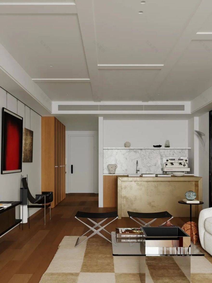 岚一设计|混搭美学重构精装房-14