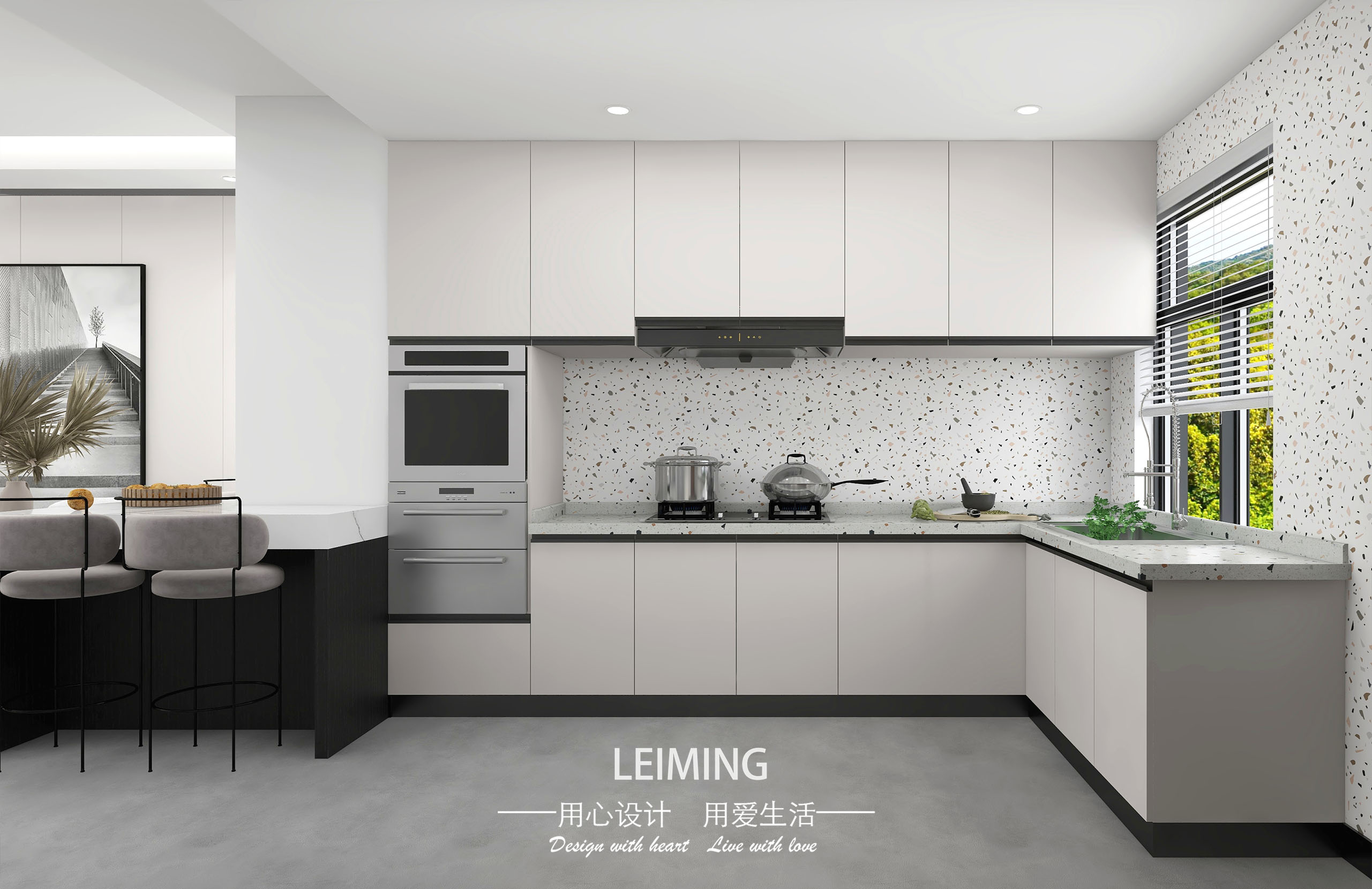 当代艺简家装空间设计丨雷铭-18