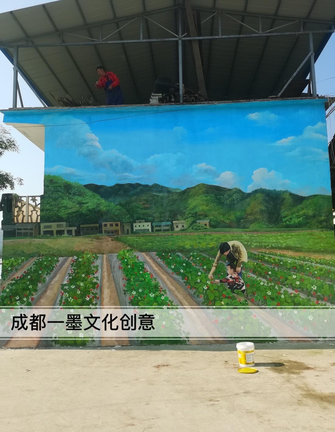 新农村壁画丨中国成都-22