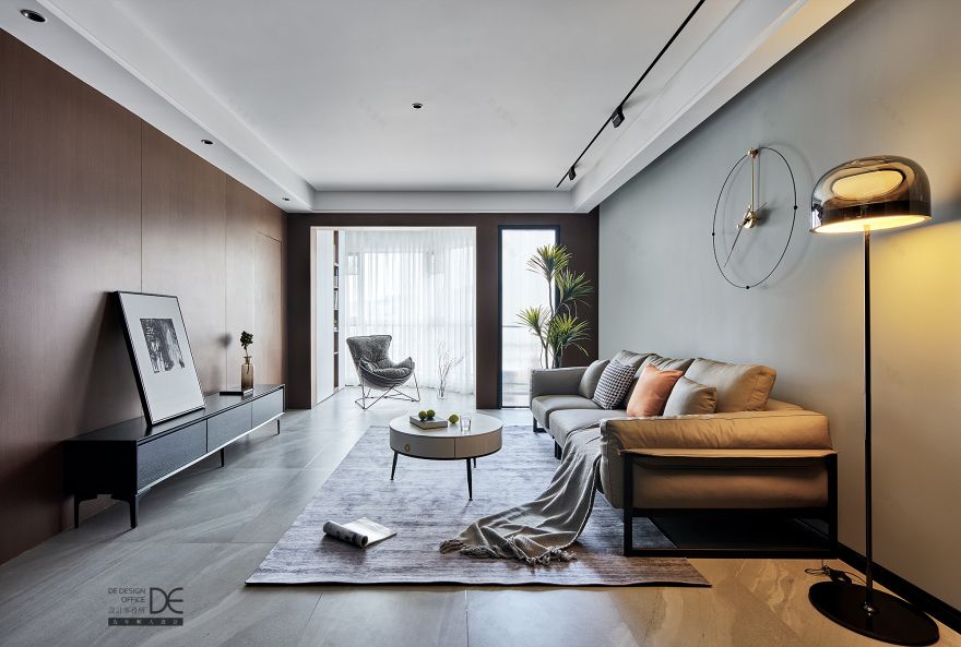 DE实景 · 997期 | 83㎡异形空间,如何装出“大”的感觉?-6