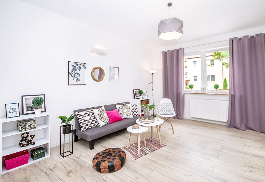 Nowoczesne mieszkanie dla seniorki - 51-metrowe wnętrze w Szczecinie - PLN Design-7