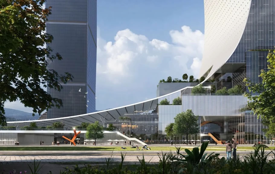 深港科技创新合作区深方园区首批项目(深港科创综合服务中心)丨中国深圳-24