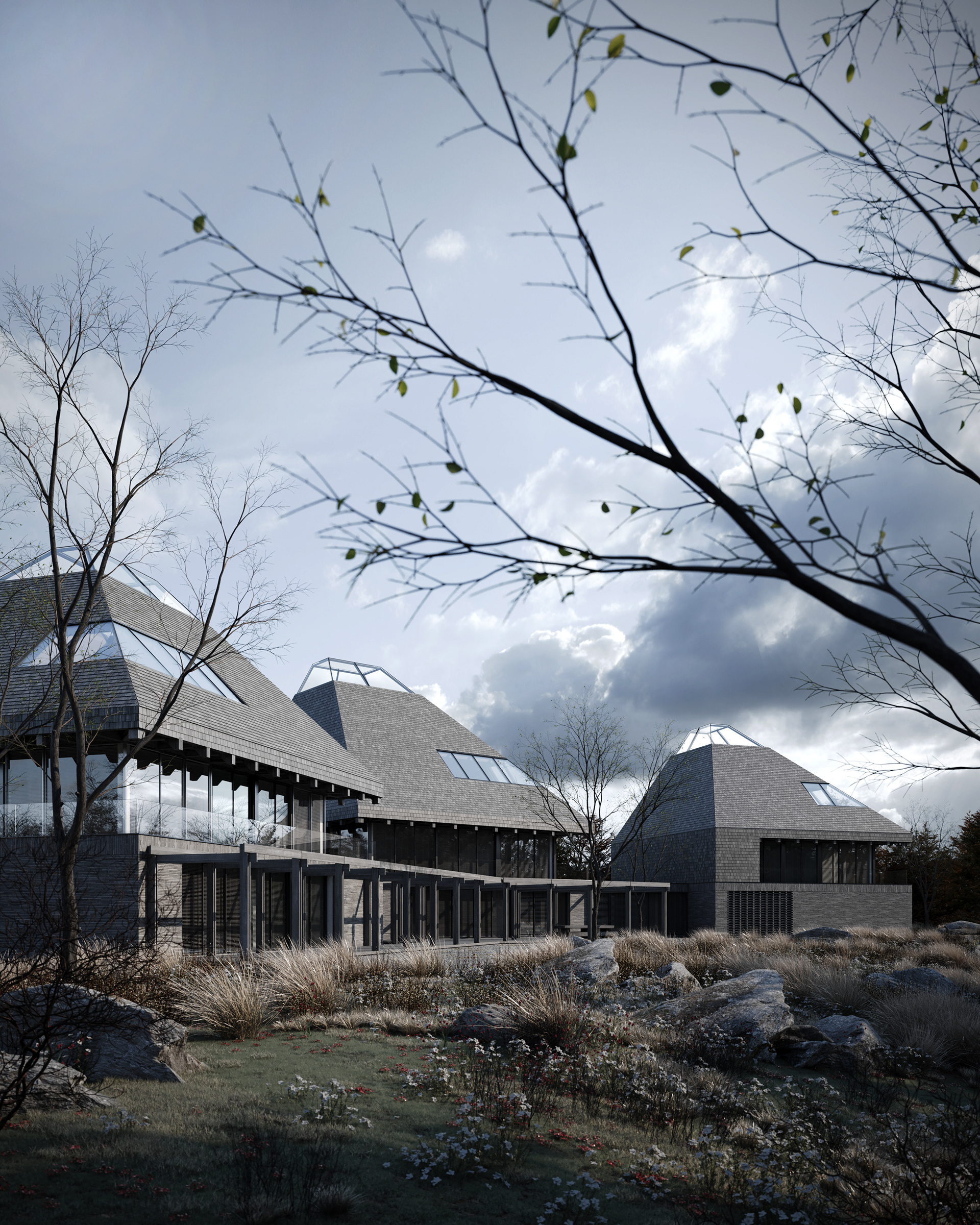 SN034 三联排住宅-4