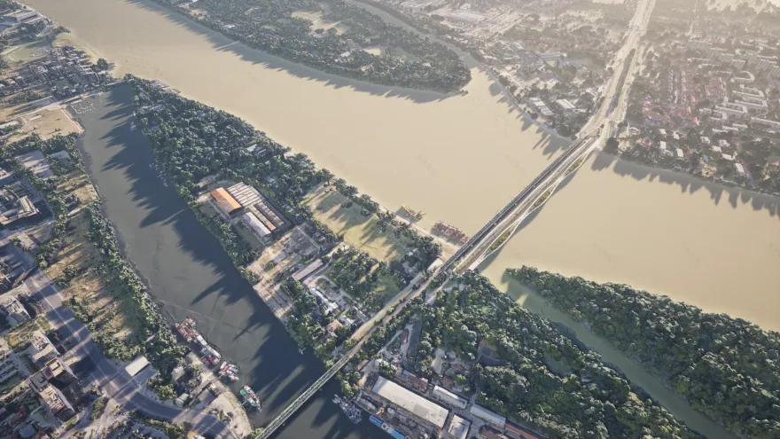 Chameleon 城市桥梁丨匈牙利布达佩斯-4