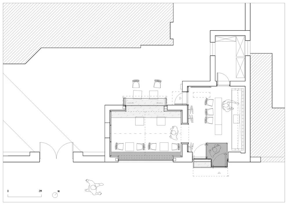 毗邻百年德式建筑，由三间门脸房改造而成网红咖啡店-20