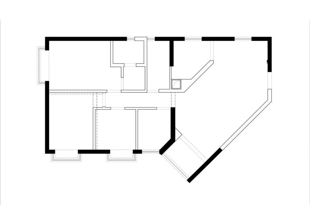 119㎡异形空间的完美逆袭 | 时光筑造-11