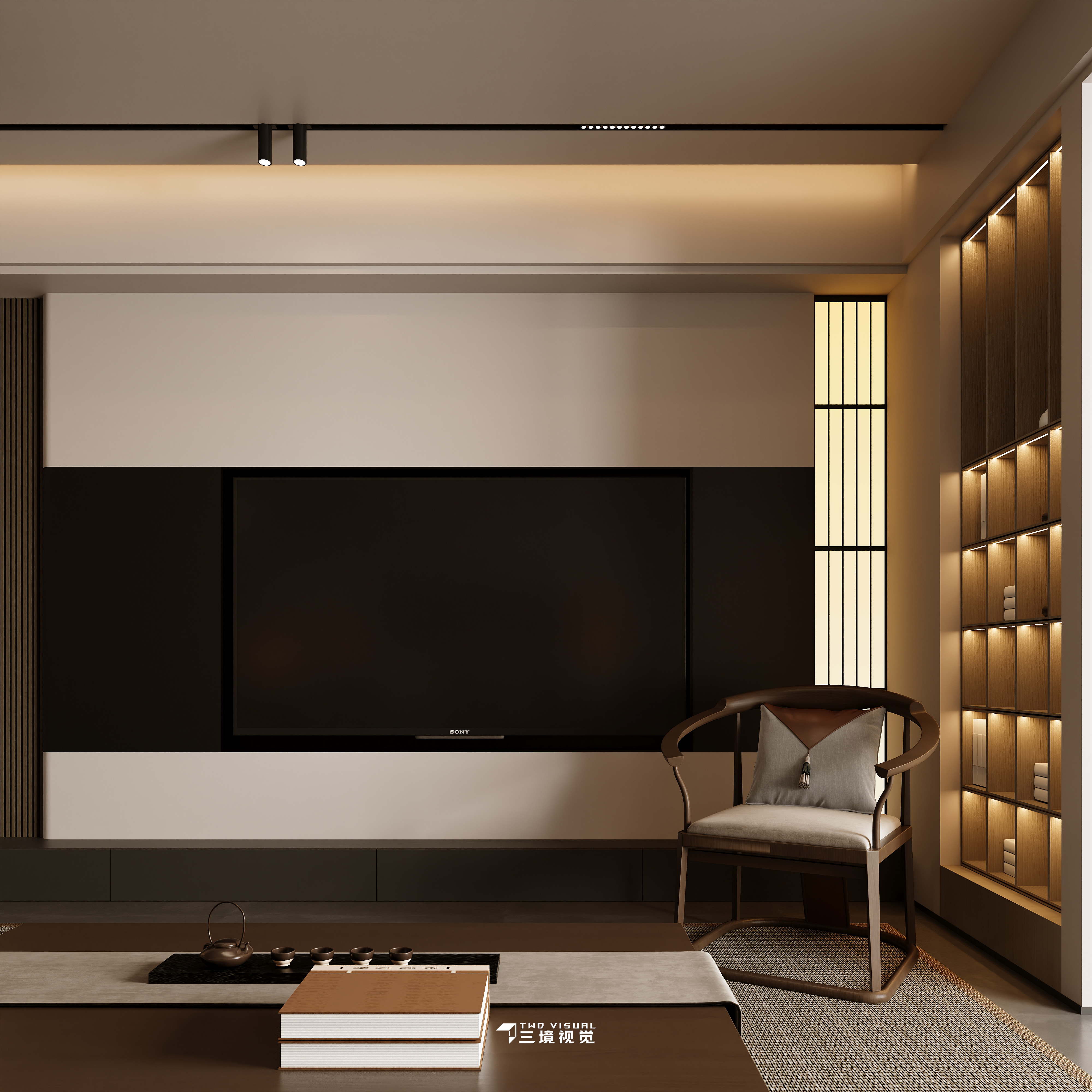 住宅-宋式美学小户型设计-6