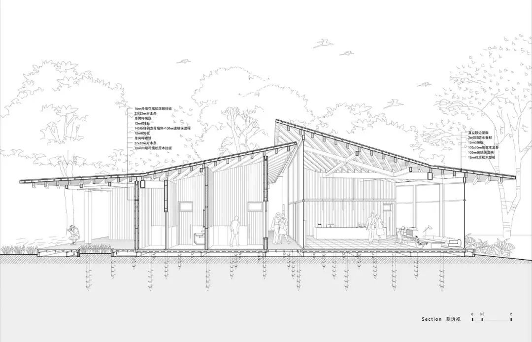 富阳·阳陂湖湿地公园南接待中心丨中国杭州丨尌林建筑设计事务所-73