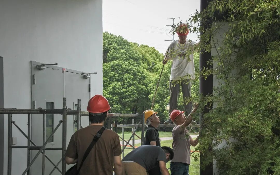 建城实践|2025年暑期工业竹搭建工作营浦口校区实验工坊自建活动成果展示-49
