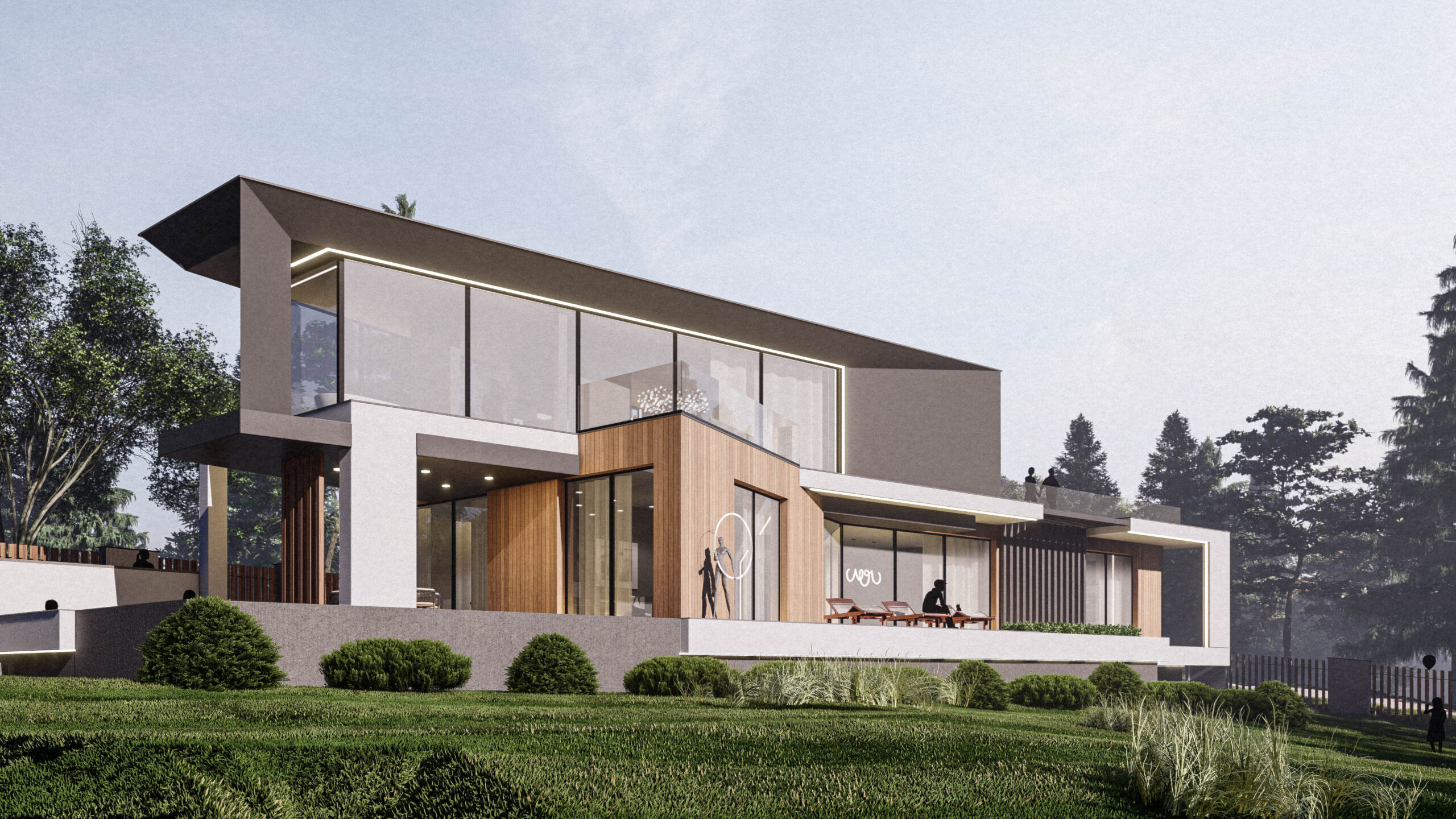 240㎡集装箱住宅项目丨ARXY工作室-9