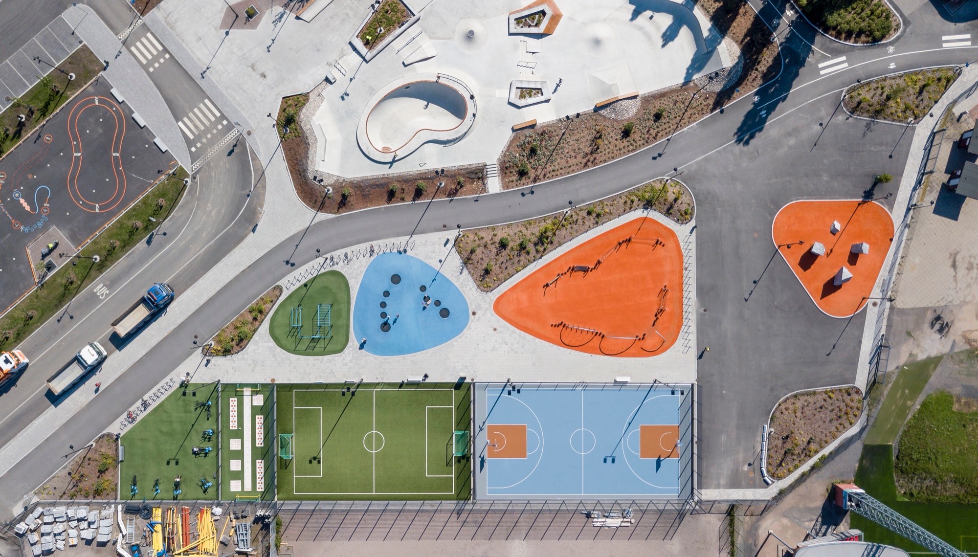 Myyrmäki Sports Park · 多功能运动公园丨芬兰万塔丨Loci Landscape Architects-5