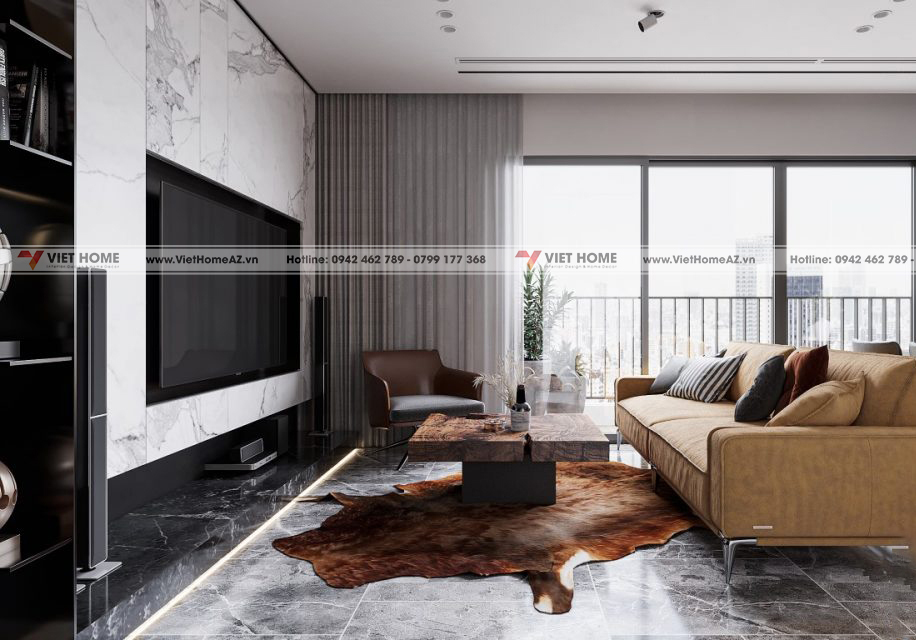 The Nine 河内公寓室内设计丨越南河内丨VietHome-18