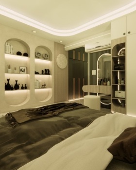 Edison Amour Bashundhara Residential Bed Room Interior