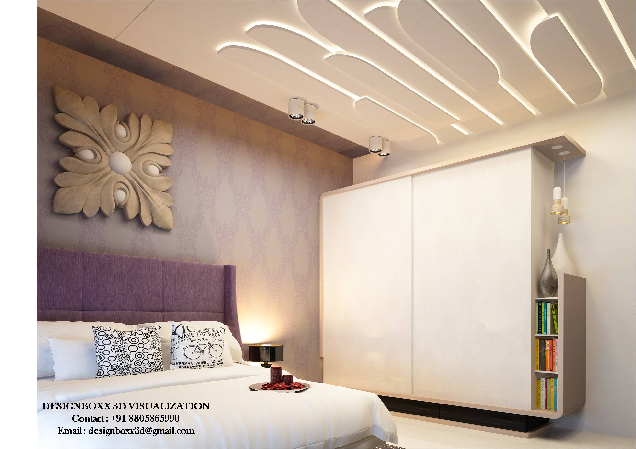 女儿卧室和现代厨房丨Rahul Gharat-1