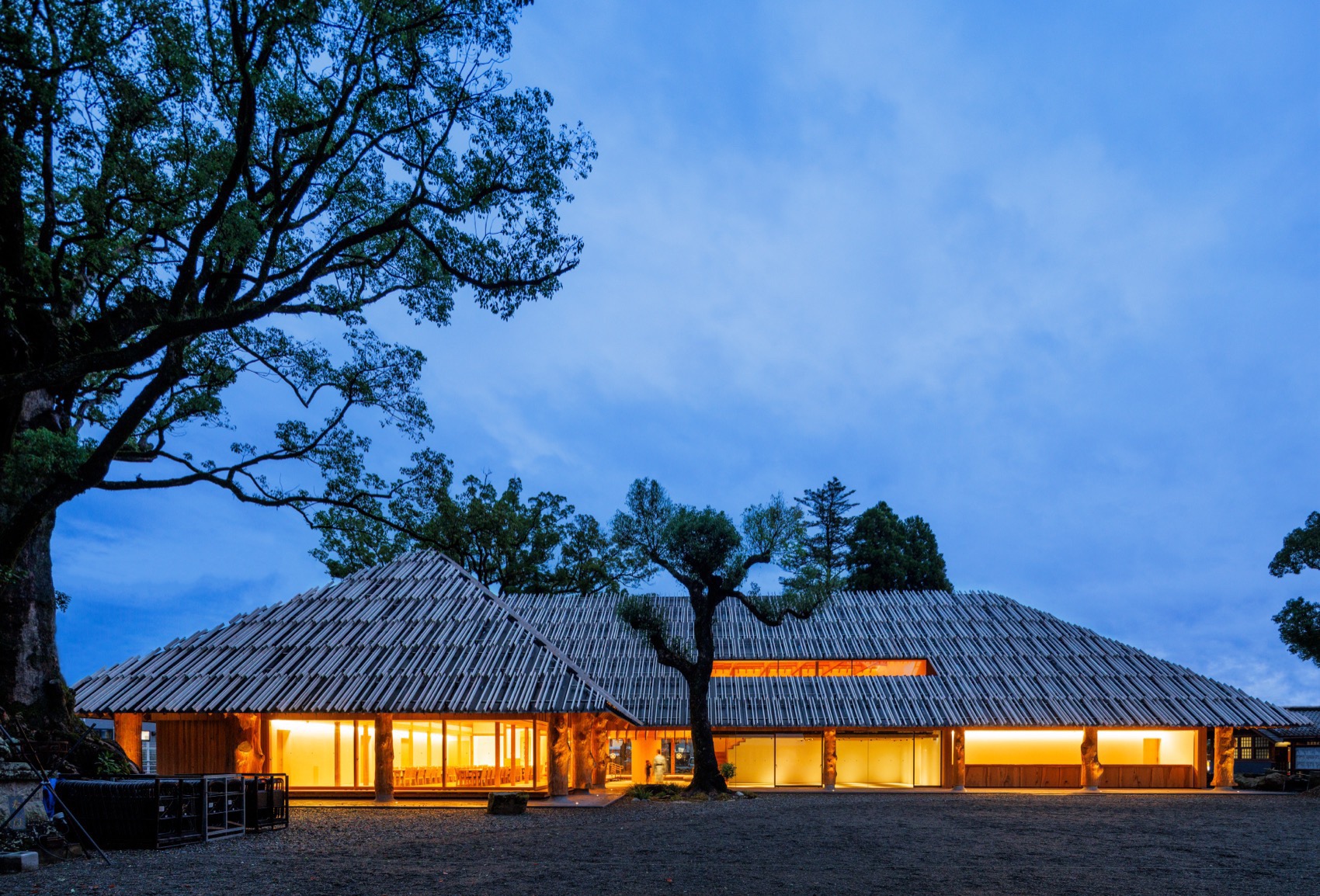 青井の杜国宝纪念馆丨日本丨隈研吾建筑都市设计事务所-28