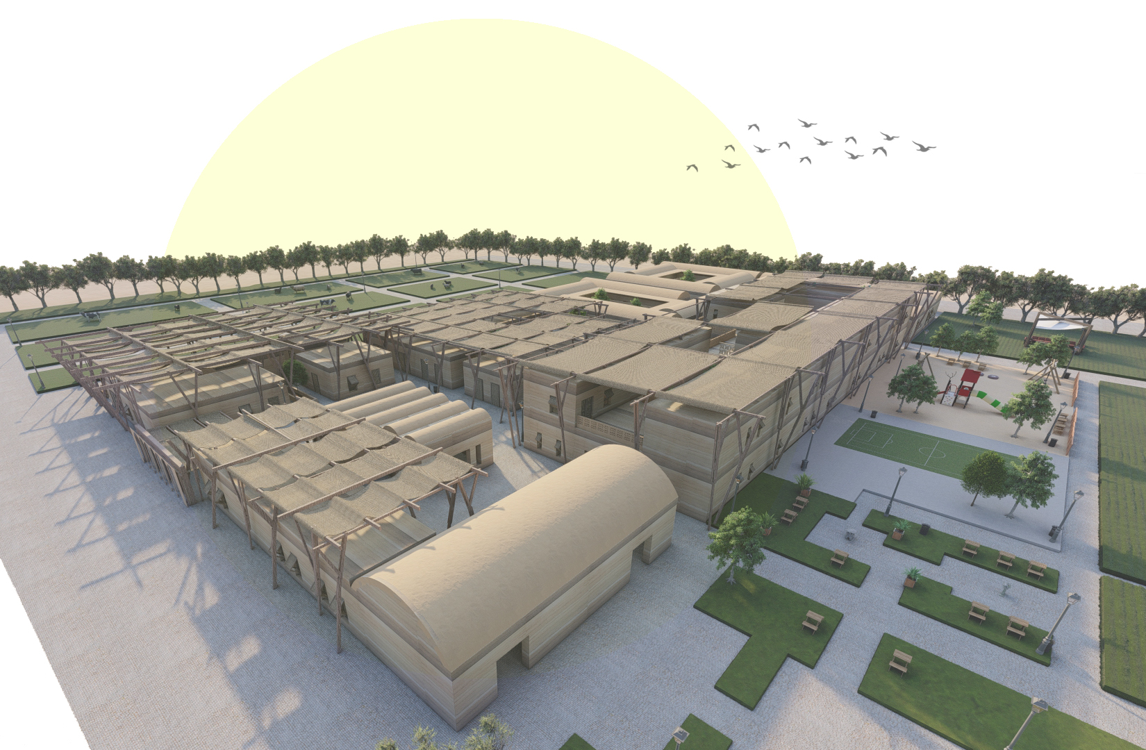 Community center in Aswan-0