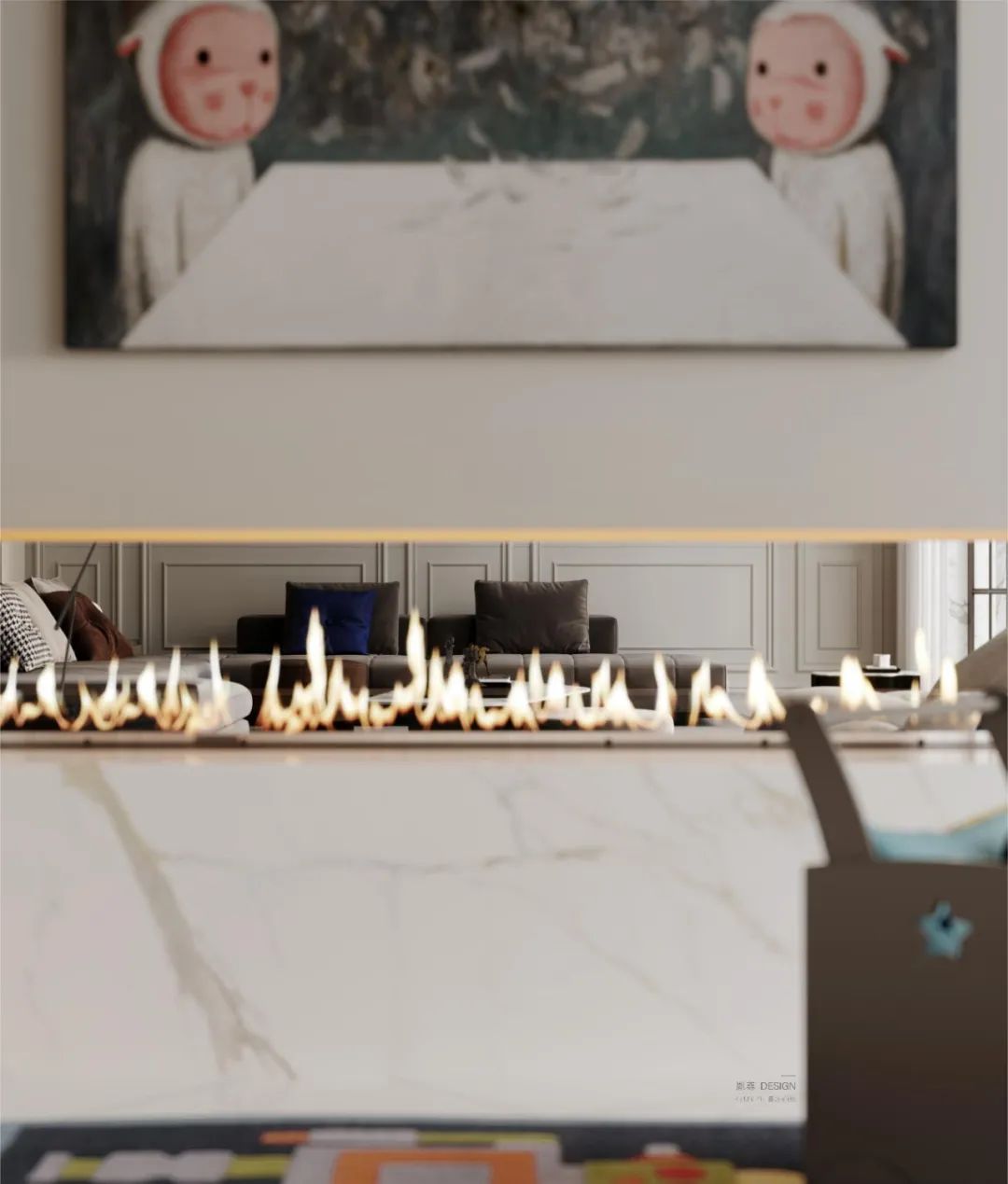 牧马山蔚蓝·卡地亚丨上海胤尊原创空间设计-38