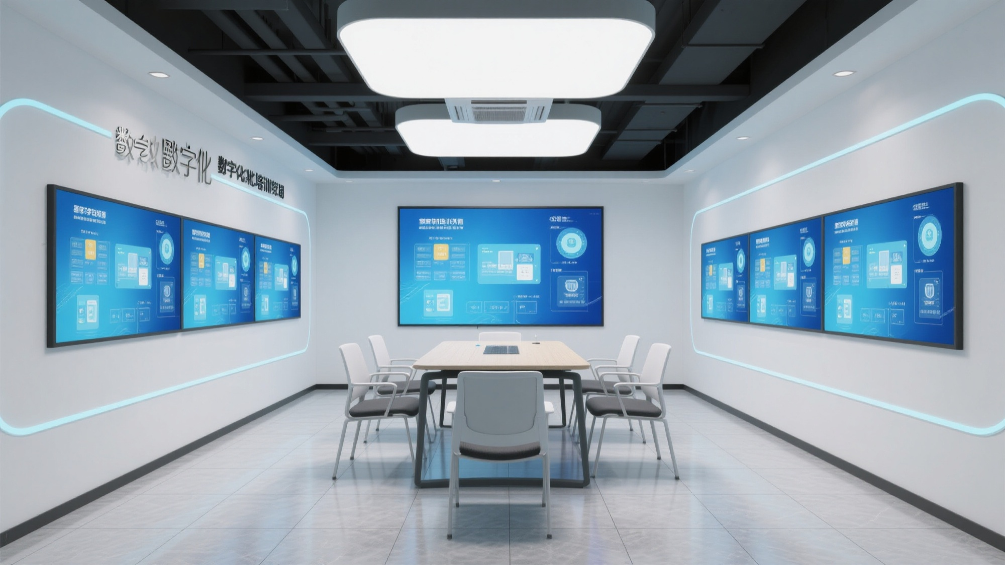 一些办公室会议室展示空间-6