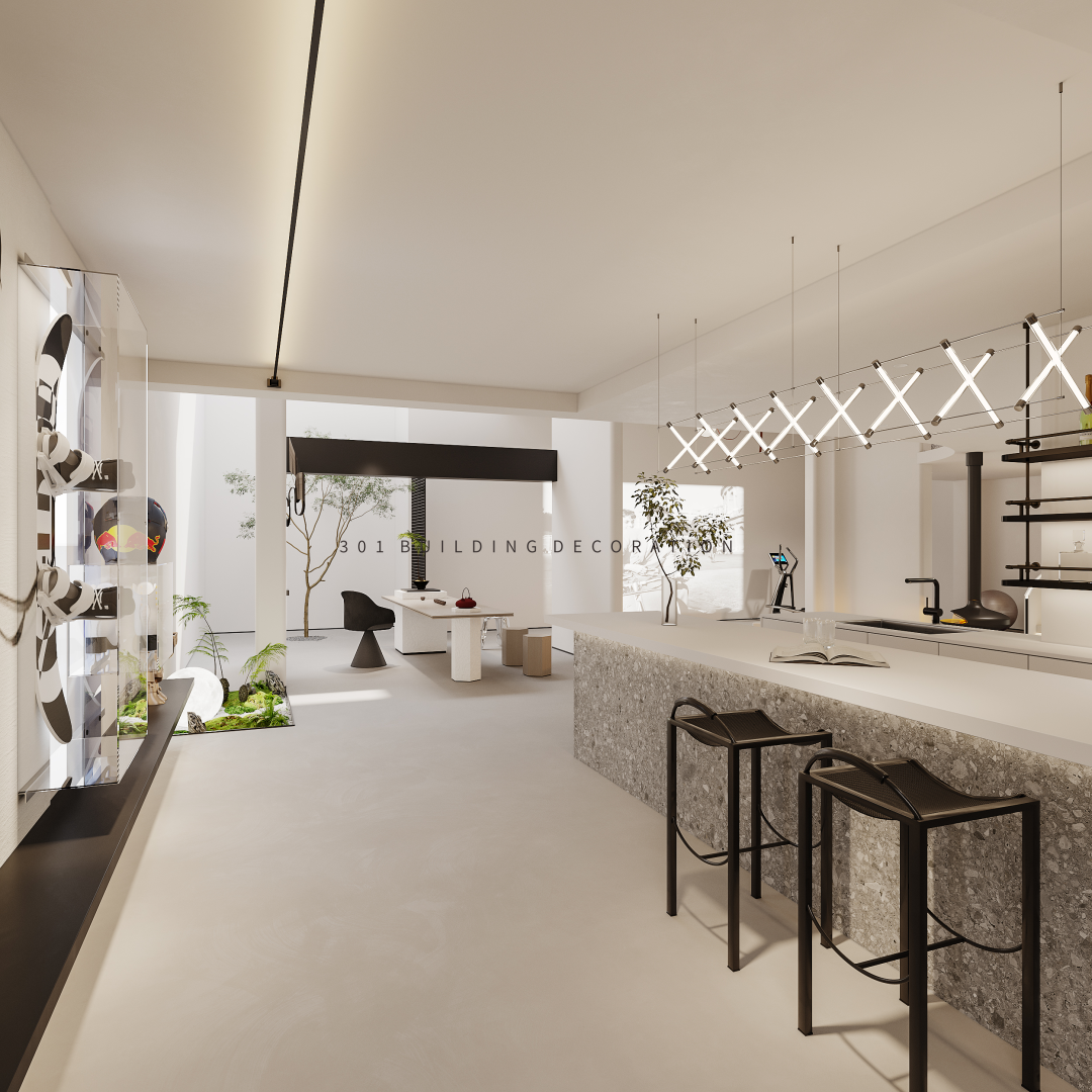 极简之美,盛放心中的热爱丨三零一建筑装饰事务所-55