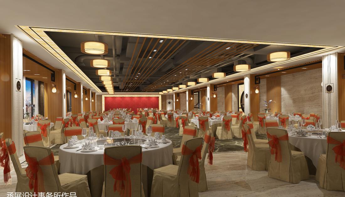 清溪怡香阁酒楼——现代中式风格演绎餐饮空间-20