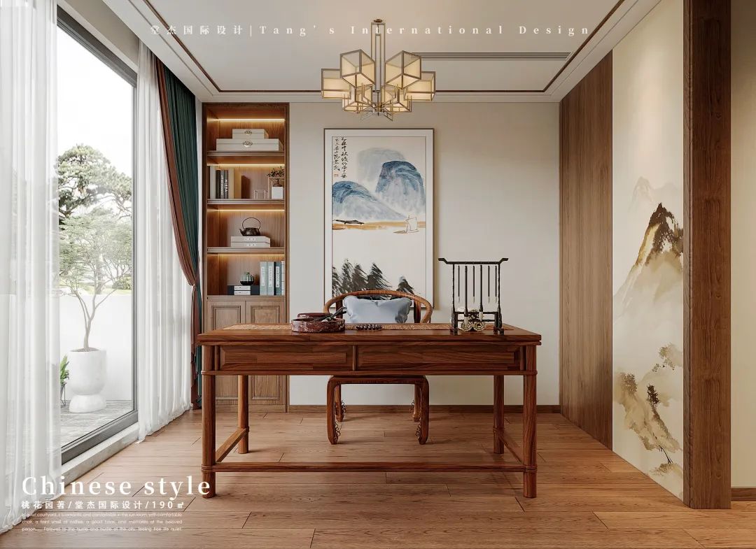 南京桃花园著中式雅居丨中国南京丨堂杰国际设计-24
