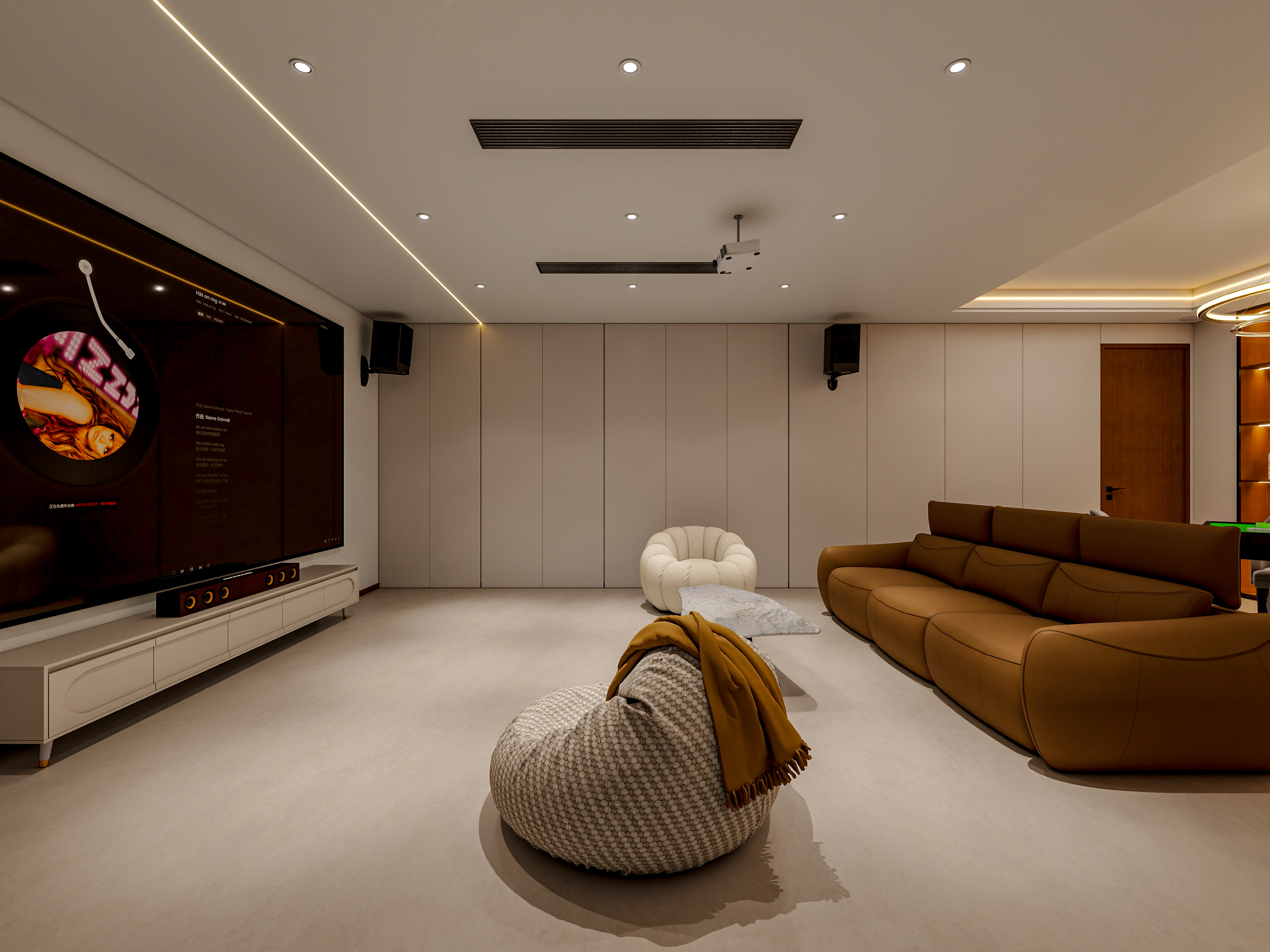 四川成都花间君邸（603平方现代极简底跃四居室）-21