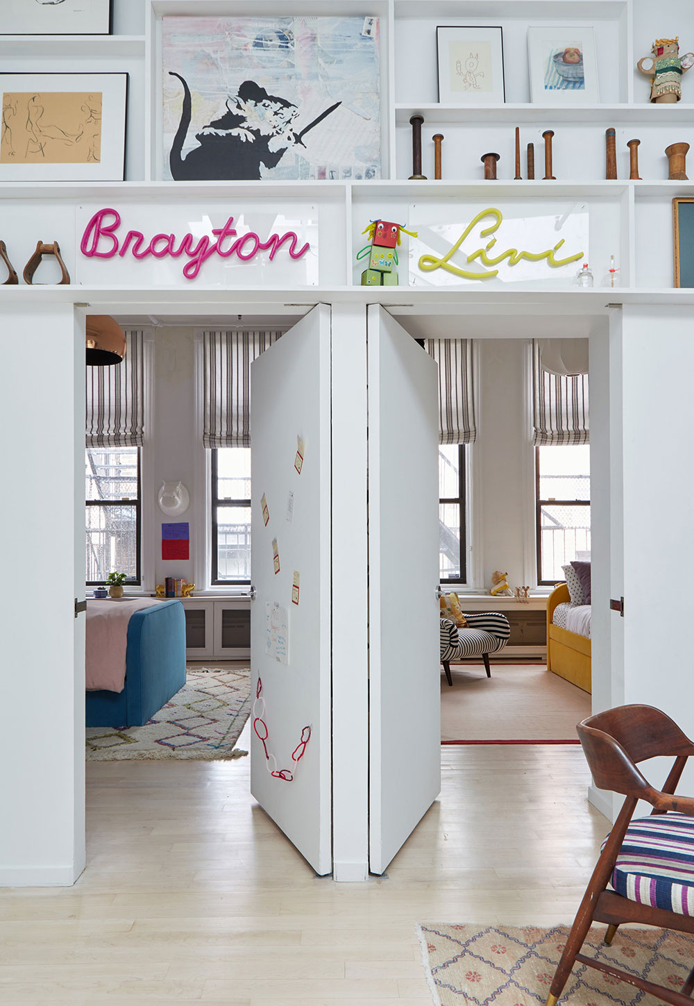 纽约市区时尚温馨的阁楼公寓设计-10