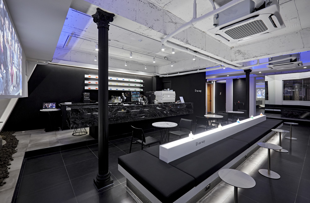 "韩国现代简约风格咖啡厅设计"-7