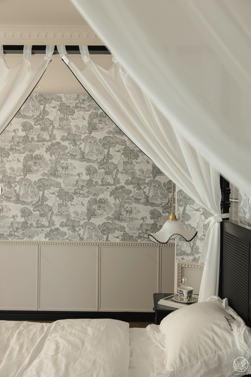 300㎡跃层,在光与曲线里,把生活安稳下来-39