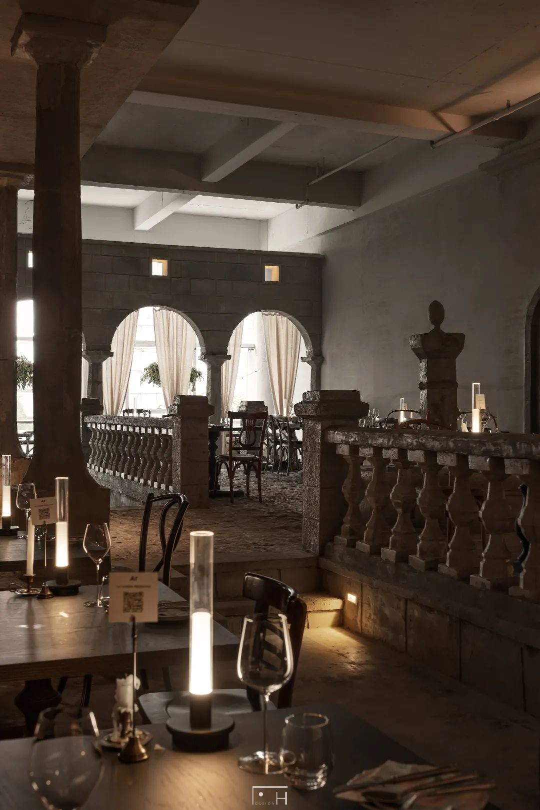 La lumière Restaurant · 罗马式浪漫餐厅设计丨中国杭州丨Zhong yuE.-24