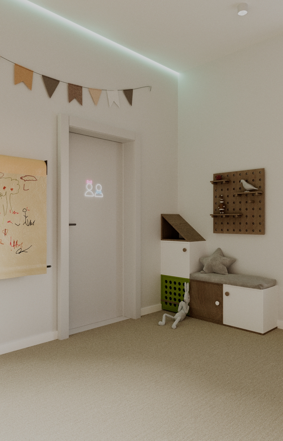 儿童游戏室设计-13