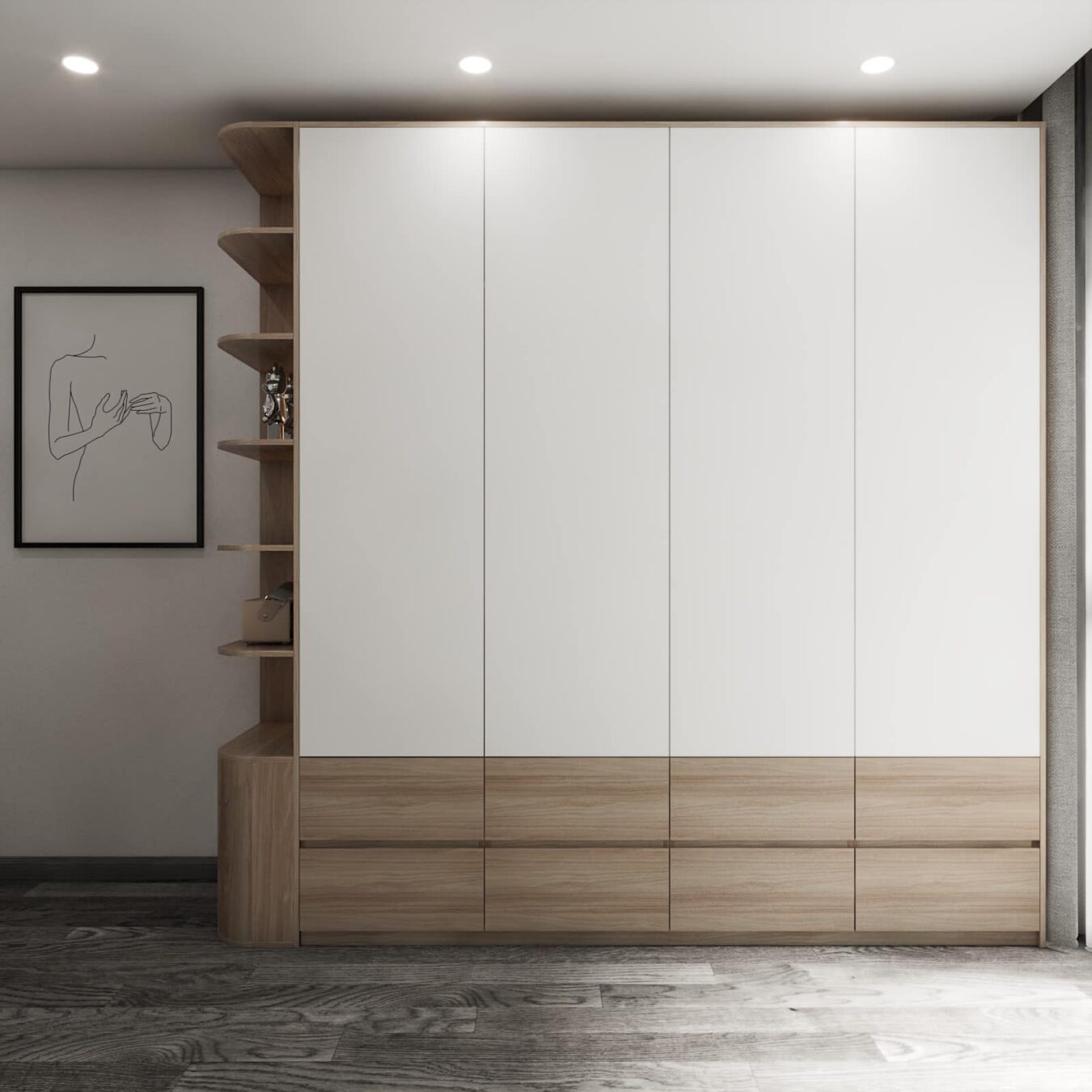 5967. Free Sketchup Apartment Interior Model Download-11