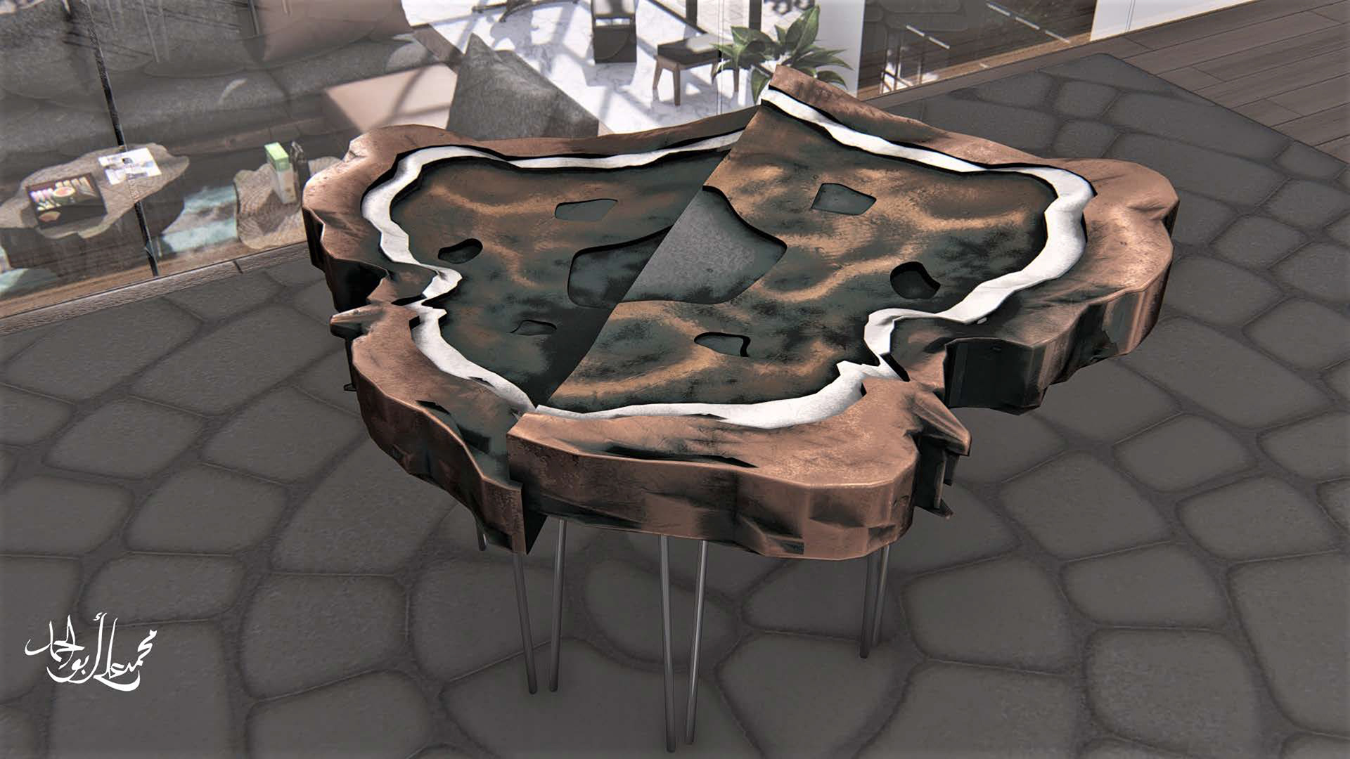 阿联酋 Majlis 客房室内设计-17