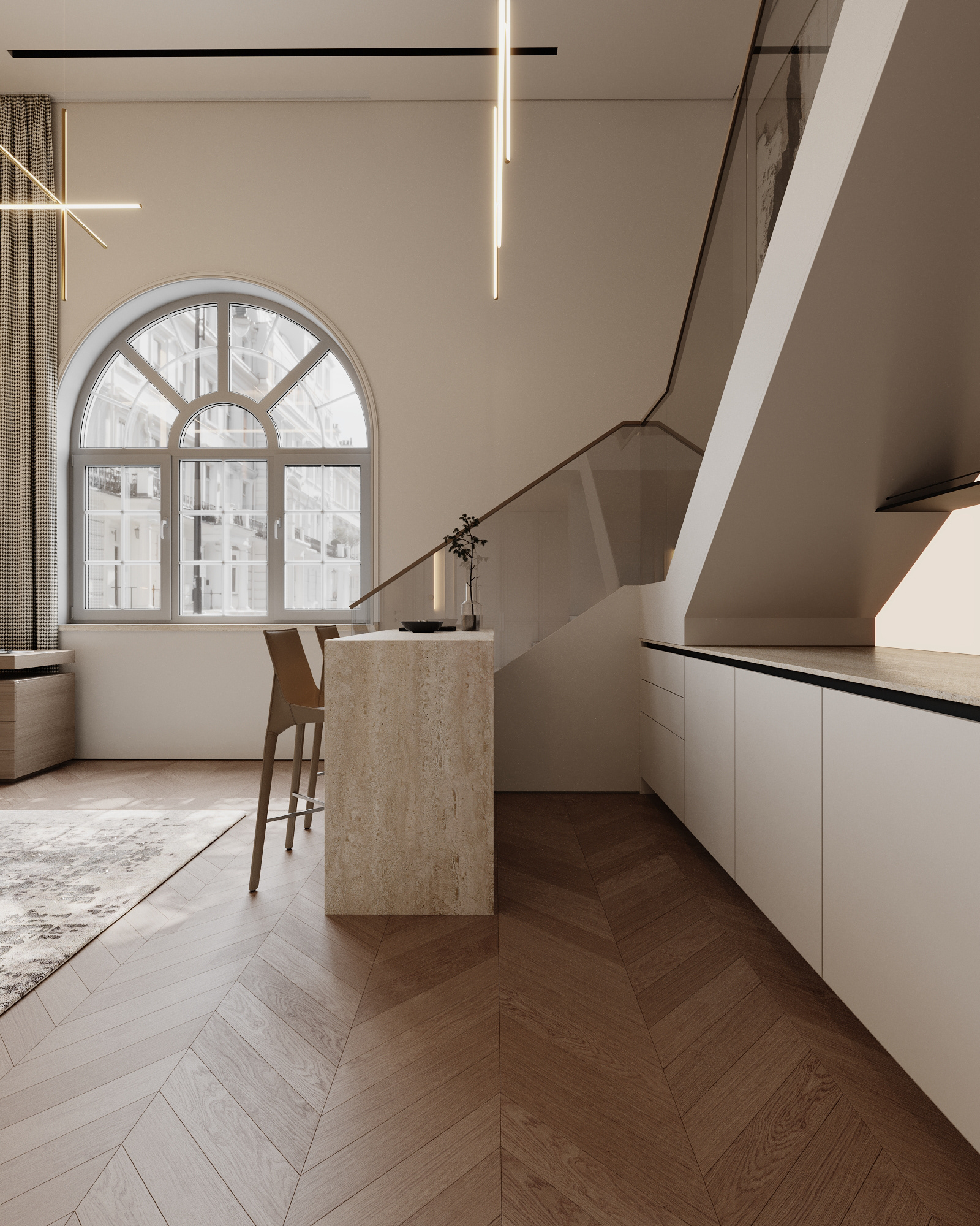 两层明亮公寓丨沙特阿拉伯利雅得丨Bodes studio-27