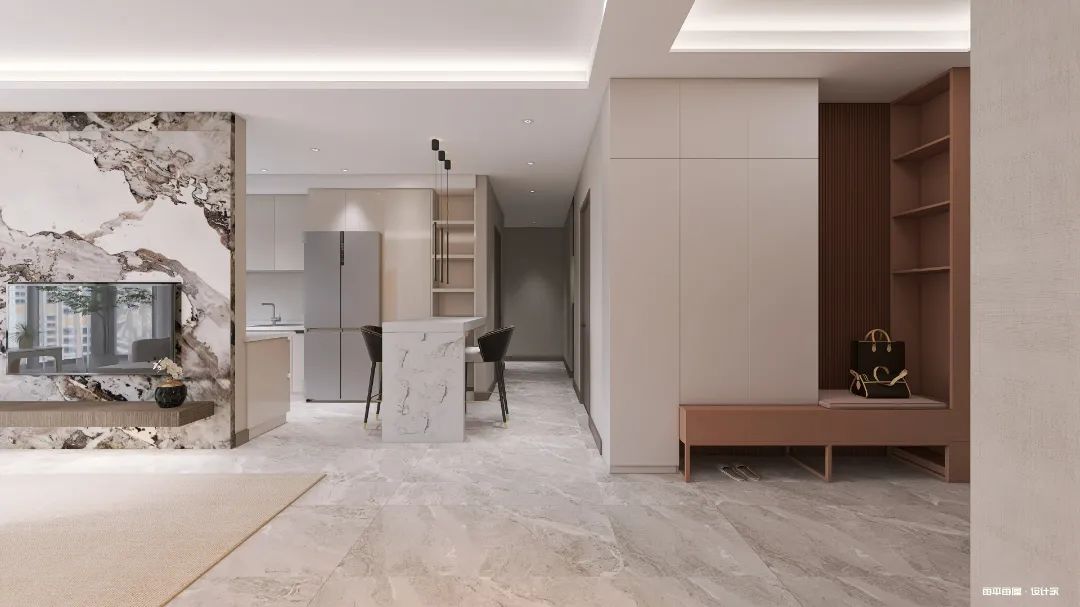 轻奢三居室设计丨中国北京丨刘子政-0