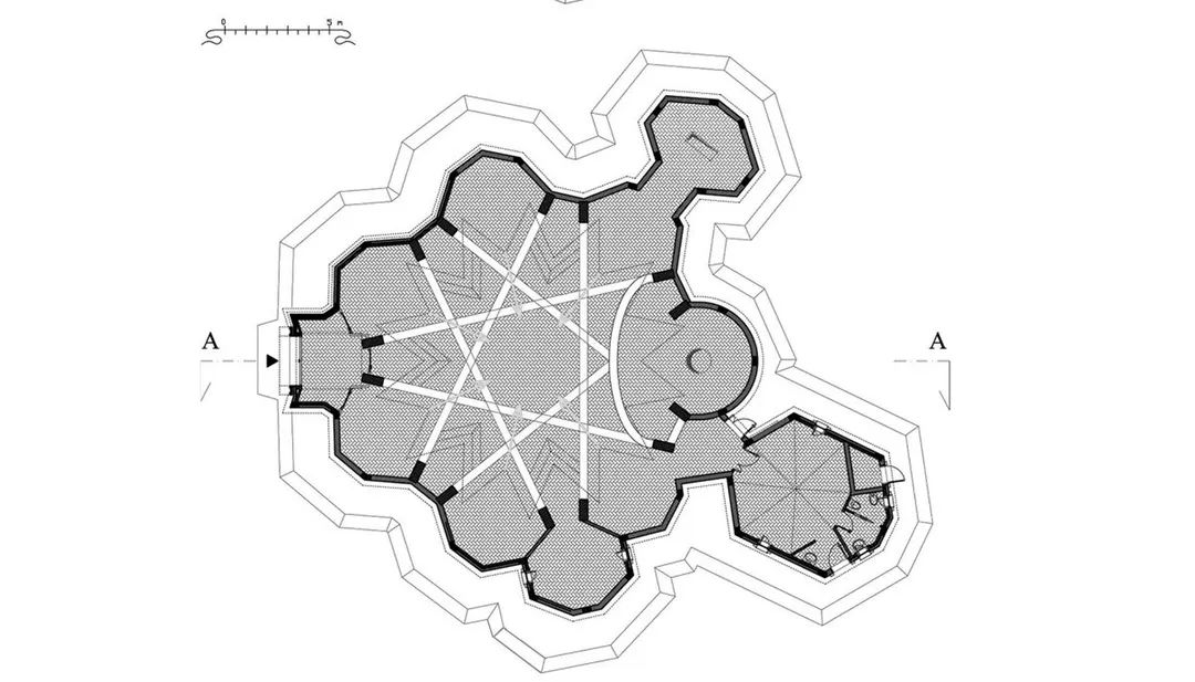 神圣家庭教堂丨意大利萨莱诺丨Paolo Portoghesi-110