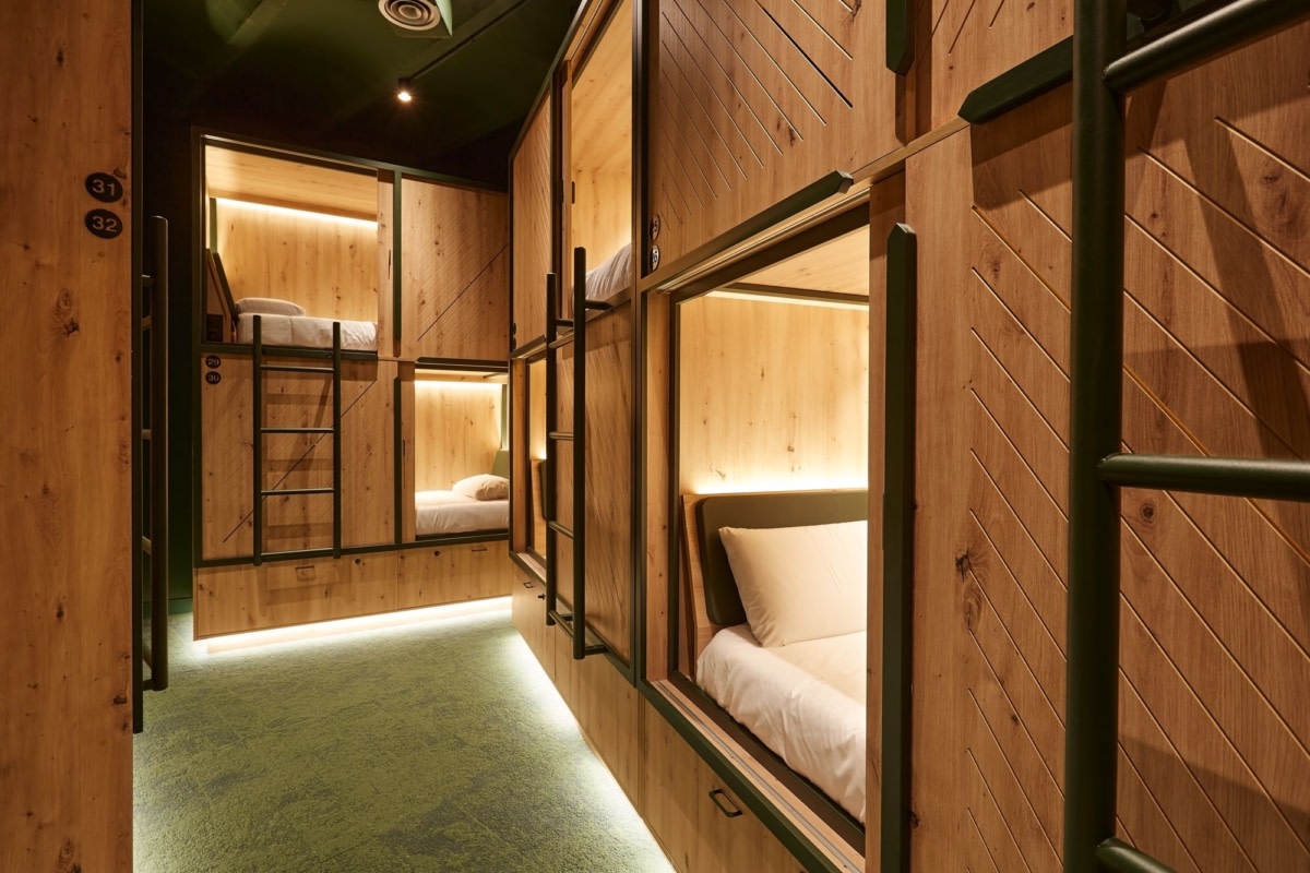 马德里 KansoHostel丨西班牙马德里丨Stone Designs-11