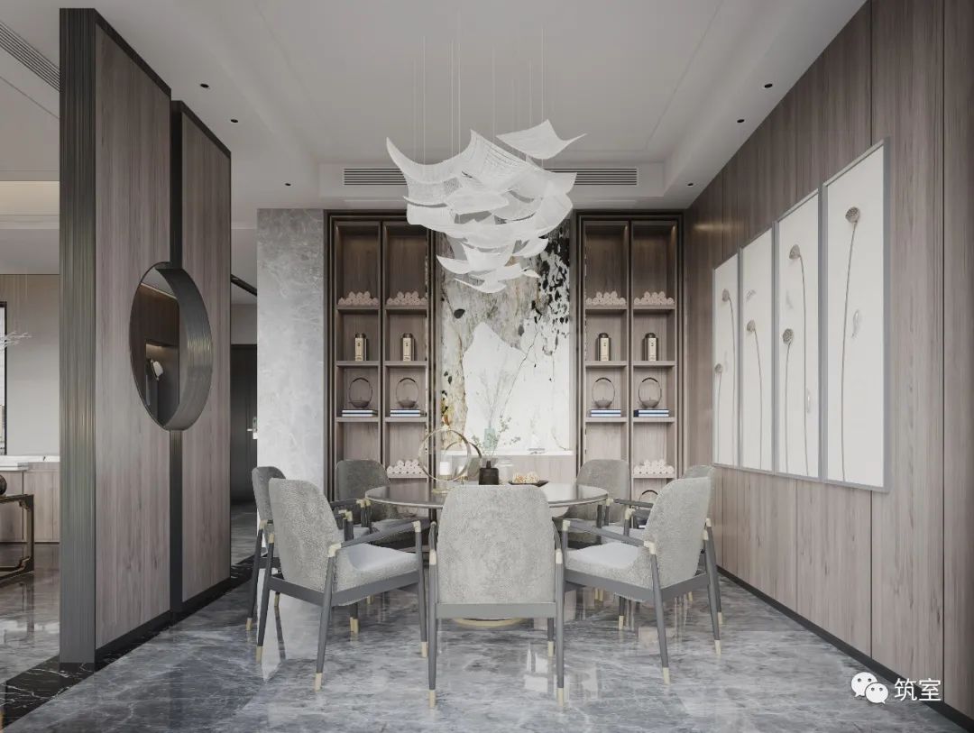 新中式别墅设计丨中国丨筑室-5