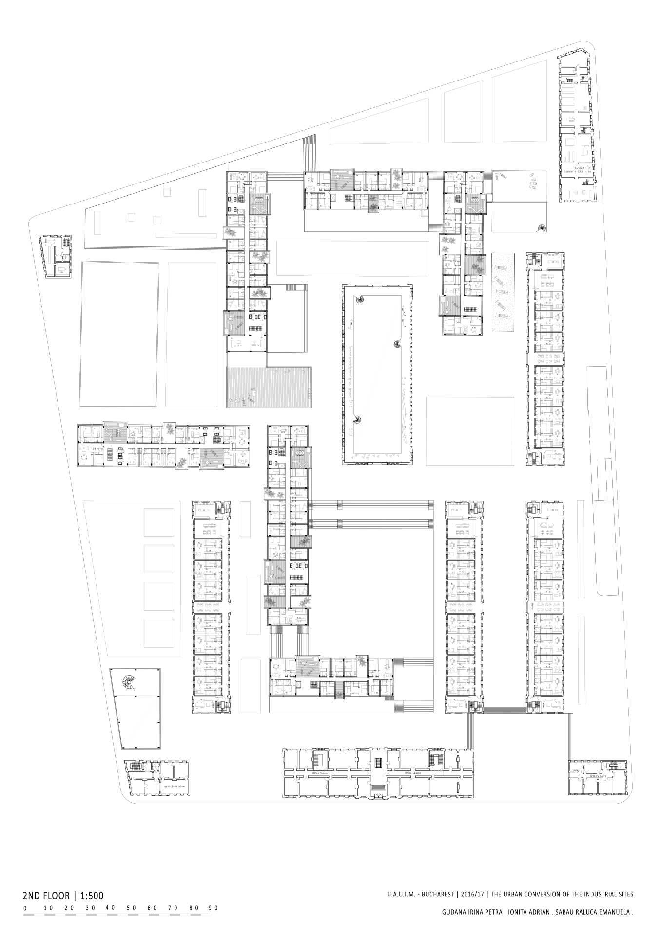 “Crown Barracks”从军事营房到大学校园改造丨比利时-61