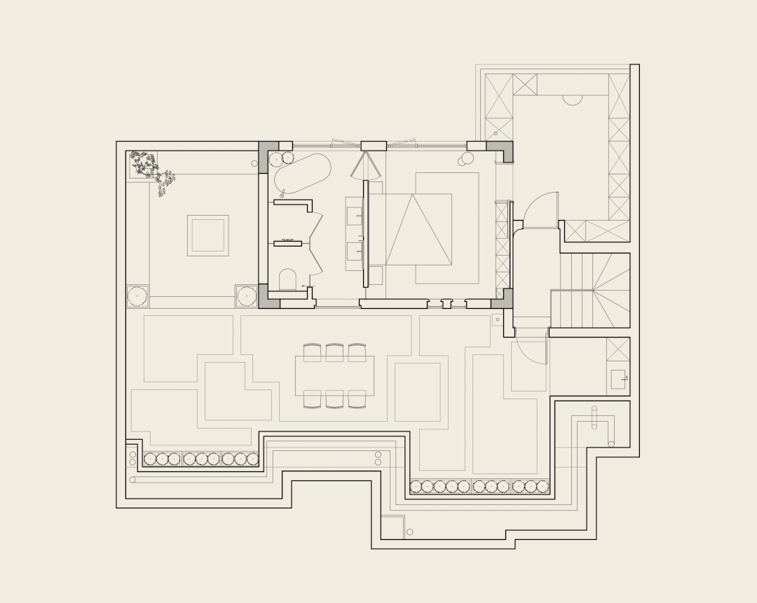 200㎡轻法式复古私宅，清冷文艺感拉满 | 意森空间设计-131