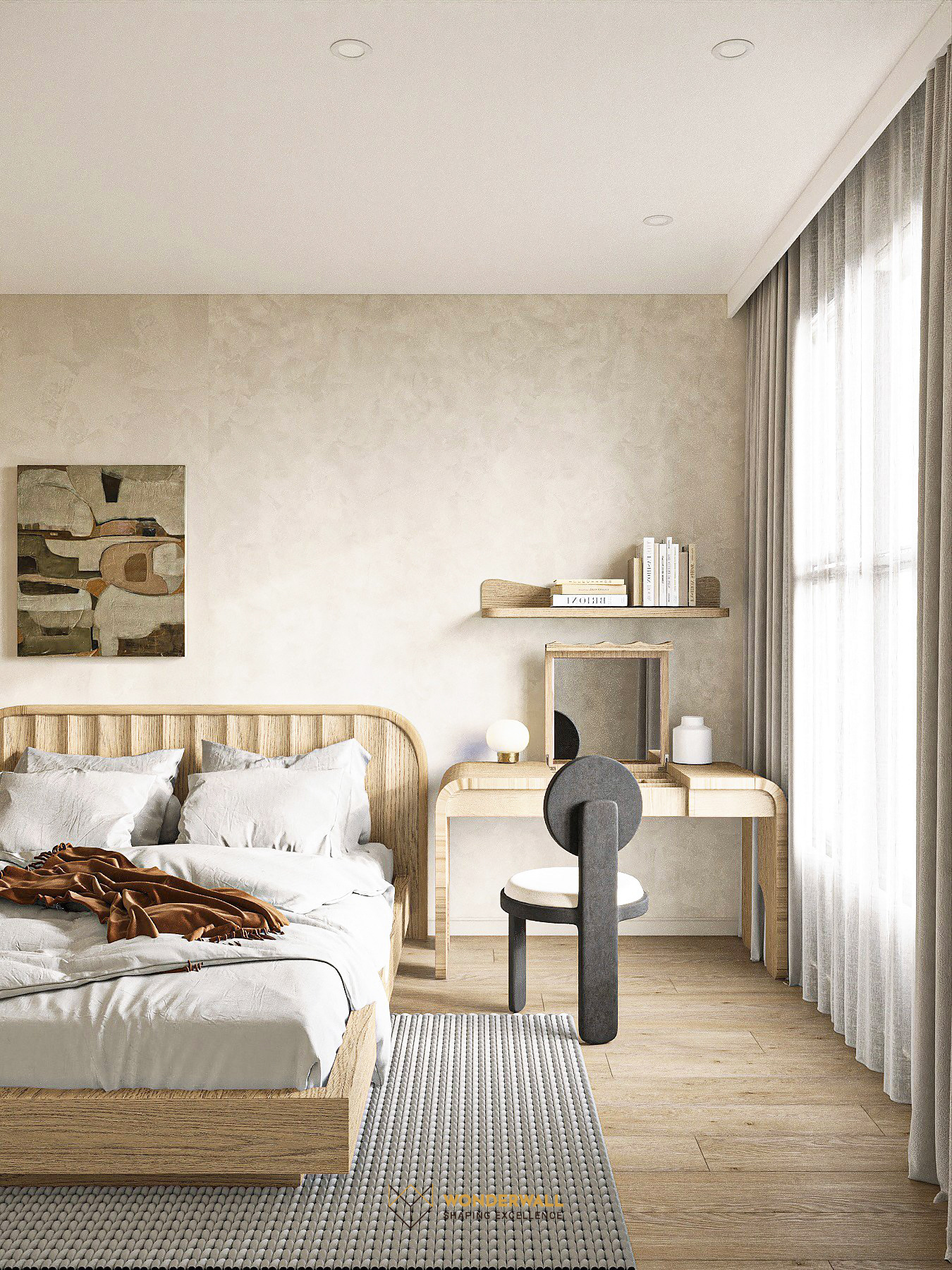 小蝴蝶结粉色卧室-11