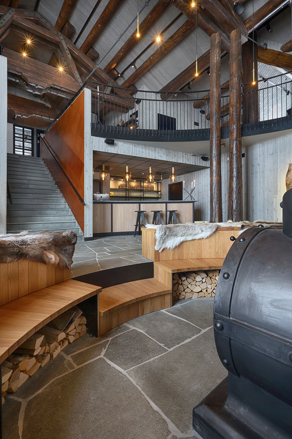 瑞典拉普兰 Niehku Mountain Villa 酒店，极地之眼的奢华设计-24