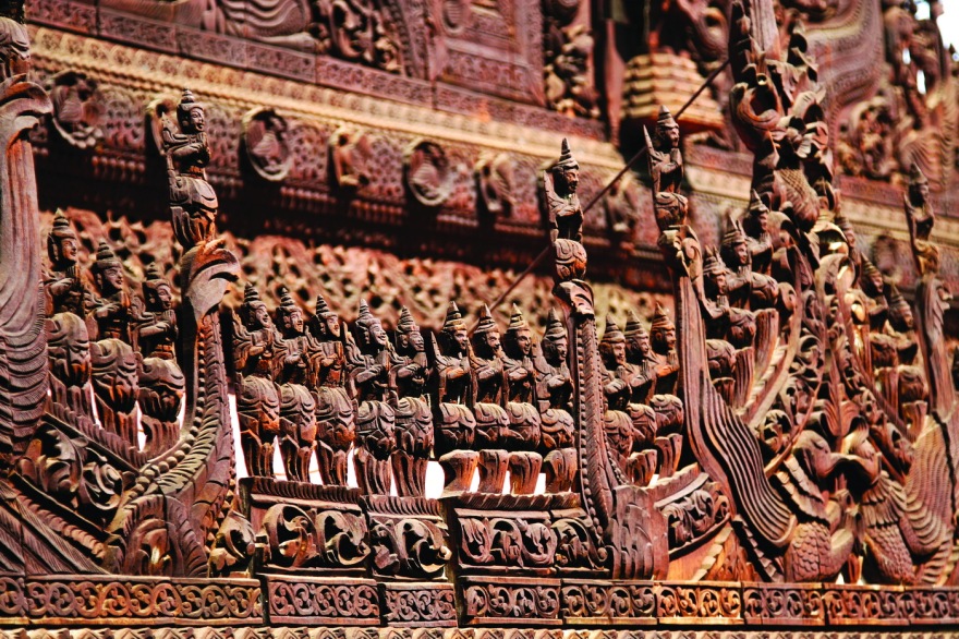 Shwenandaw 柚木寺院丨缅甸-21