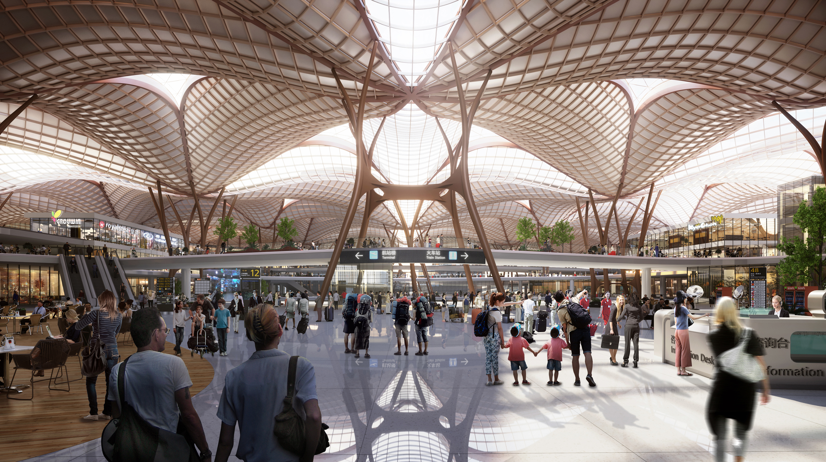 深圳机场综合交通枢纽丨中国深圳丨Grimshaw 团队-0