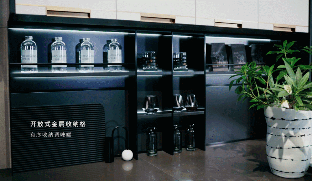 2021欧派新品 | 如何打造轻奢风厨房？看「天鹅湖」的黑白经典设计-53