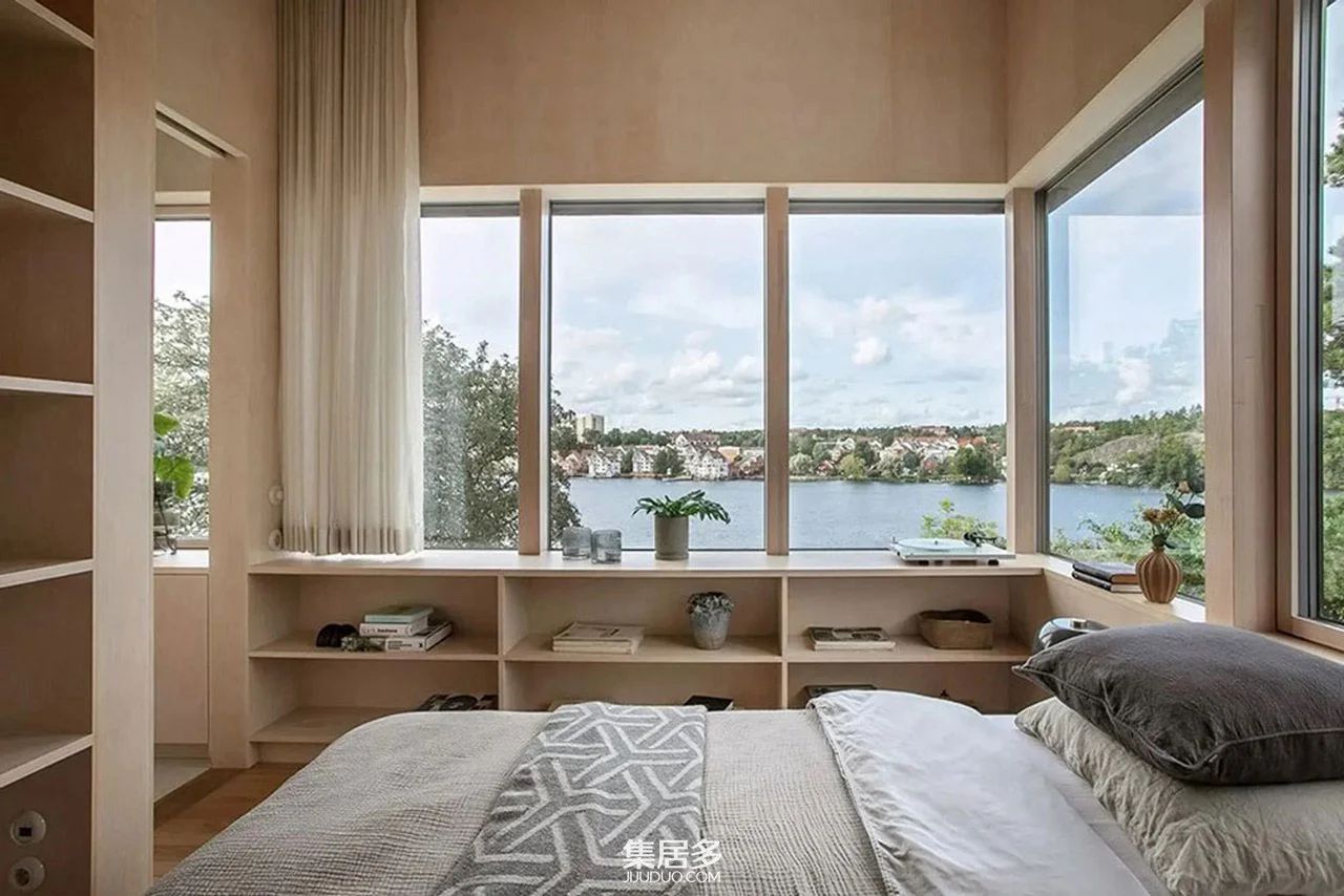 湖畔现代豪华别墅丨瑞典斯德哥尔摩-24