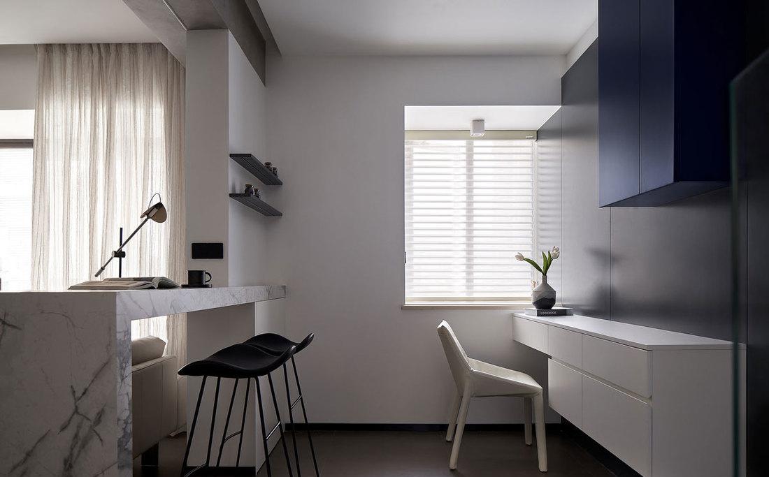 极简之美 · 105 平跃层多功能空间设计-42